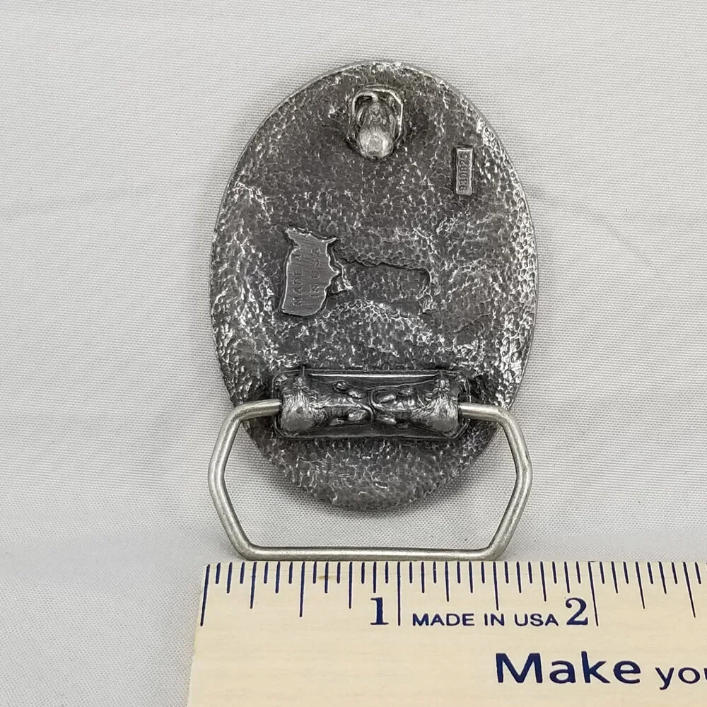 Belt Buckle Small Pewter NRA ILA Institute For Legislative‎ Action USA Made